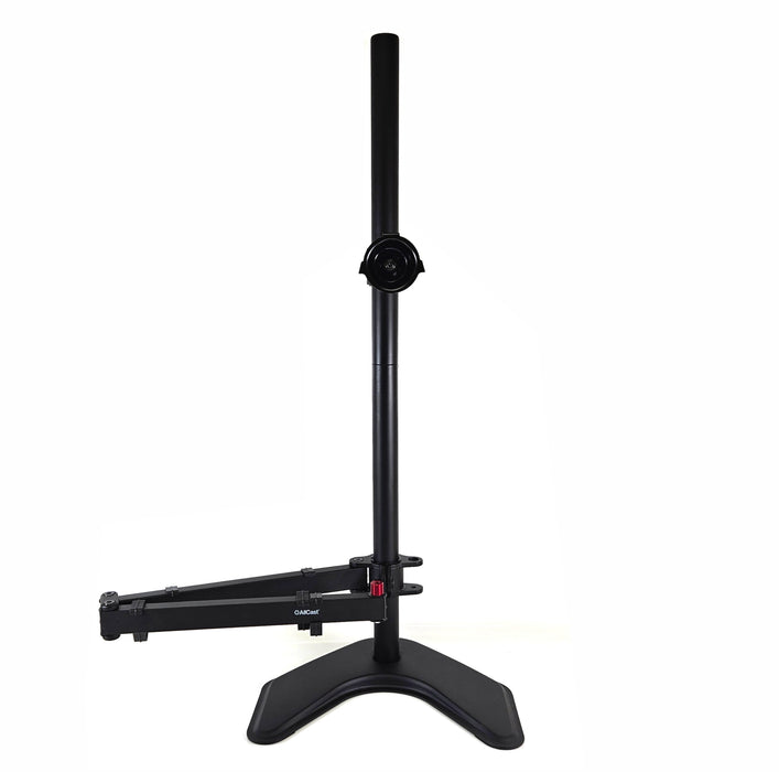 ALLCAST Combination Monitor Stand with built-in Microphone Boom Arm - AMERICAN RECORDER TECHNOLOGIES, INC.