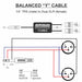 PRO Series Y Cable - Balanced 1/4" TRS Male to Dual XLR Female - AMERICAN RECORDER TECHNOLOGIES, INC.